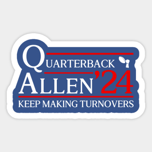 Turnover allen Sticker